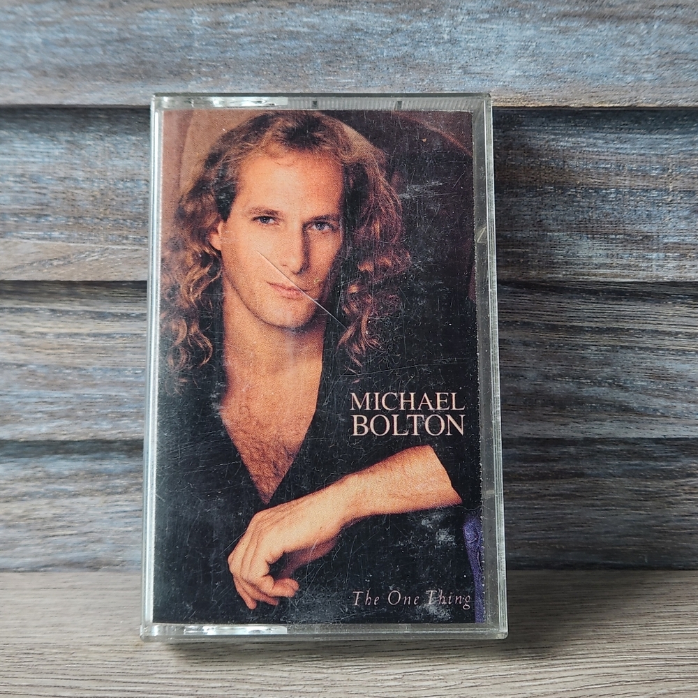 🔥 Michael Bolton The One Thing Cassette Tape Country Music